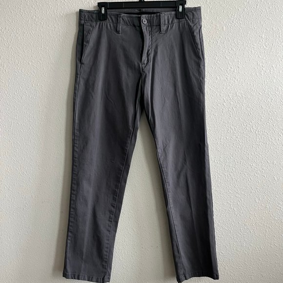 Saks Fifth Avenue Men's Active Gray Pants Size 30x30 - Picture 1 of 11